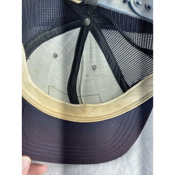 Vintage Chicago White Sox Mesh Trucker Snapback Hat Cap Pro Model M/L SnapBack - Picture 11 of 11